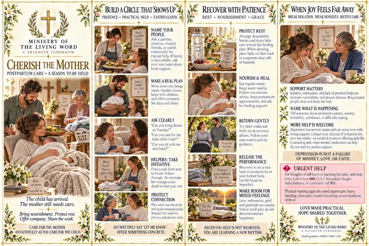 Cherish the Mother: Postpartum care: a season to be held.